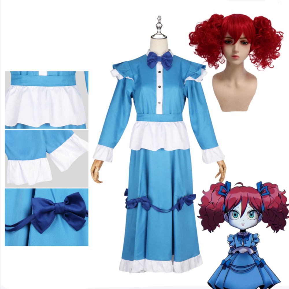 Anime Cosplay Red Hair - Костюм для косплея Поппи Редхэйр: полный