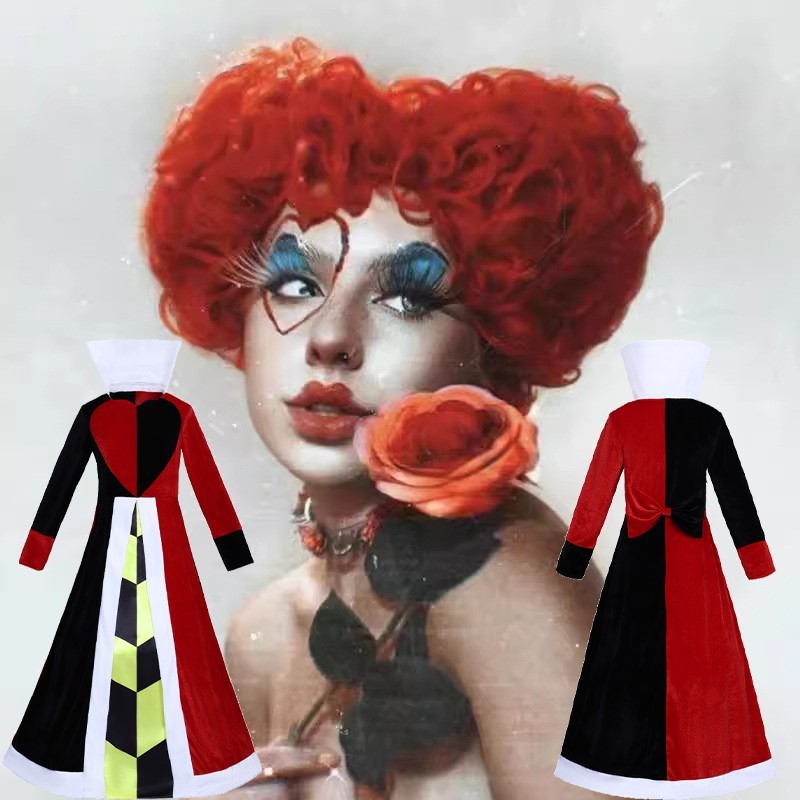 Anime Cosplay Red Hair - Королева Аниме Красное Сердце Фильм Косплей