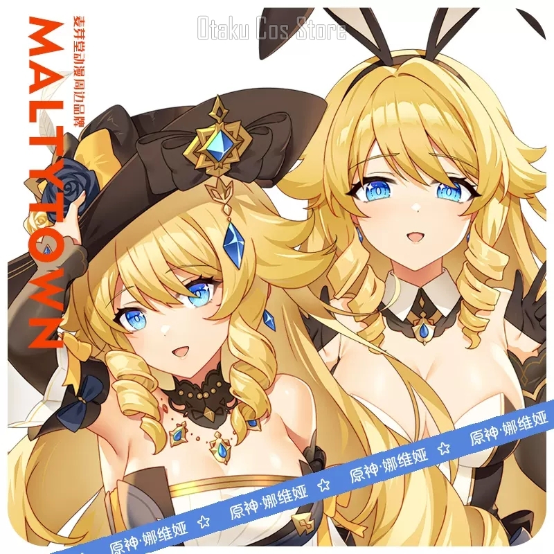 Anime Cosplay Japanese - Genshin Impact Navia аниме косплей Dakimakura