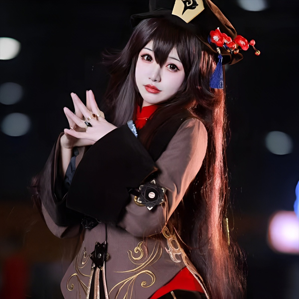 Cosplay Duo Anime - Парик для косплея Genshin Impact Hu