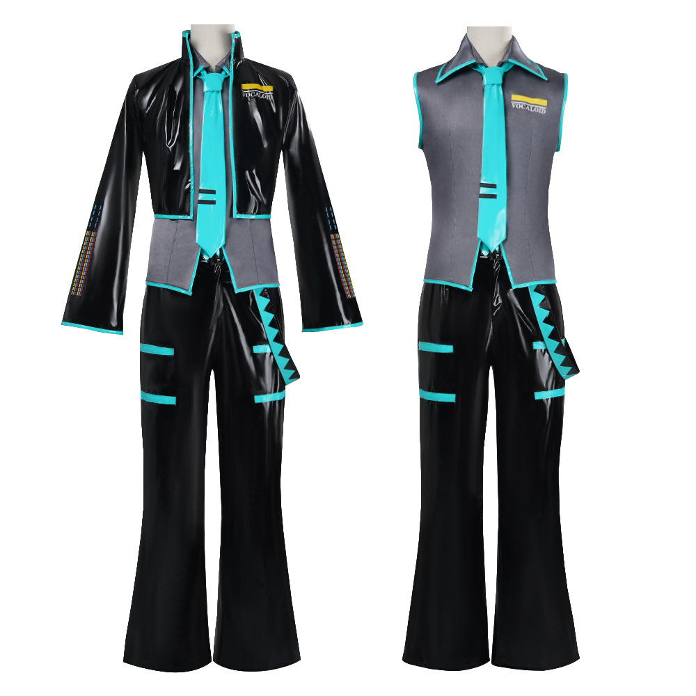 Anime Cosplay Miku - Косплей-костюм Мику (мужская версия) из аниме,