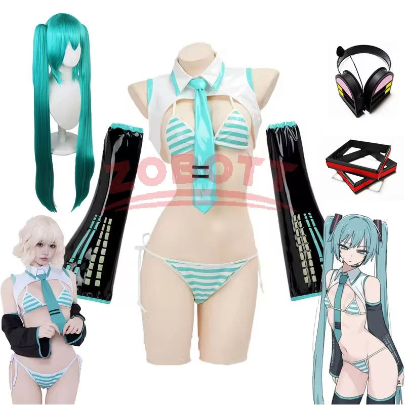 Anime Cosplay Miku - Костюм для косплея Аниме Мику: Формула-1,