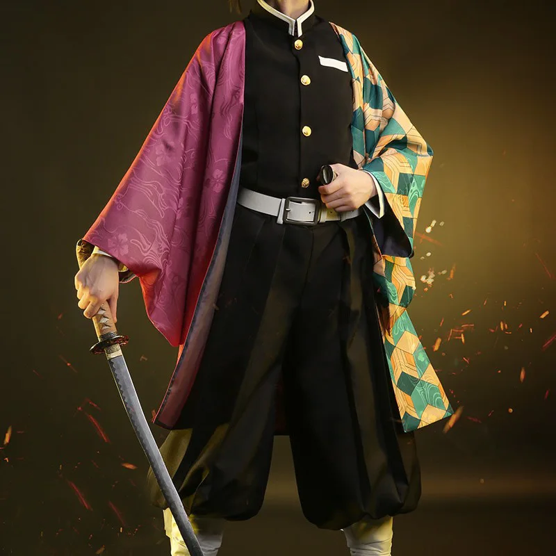 Demon Slayer Haori - Аниме Demon Slayer Tomioka Giyuu костюмы