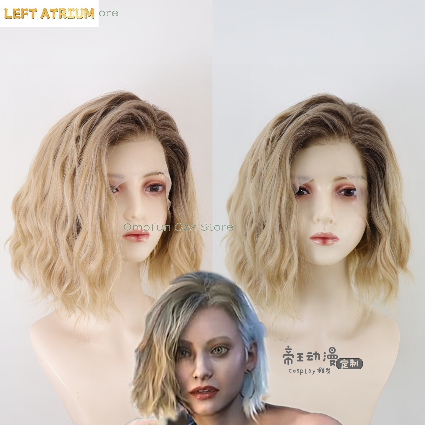 Anime Cosplay Japanese - Парик для косплея Grace Ashcroft из