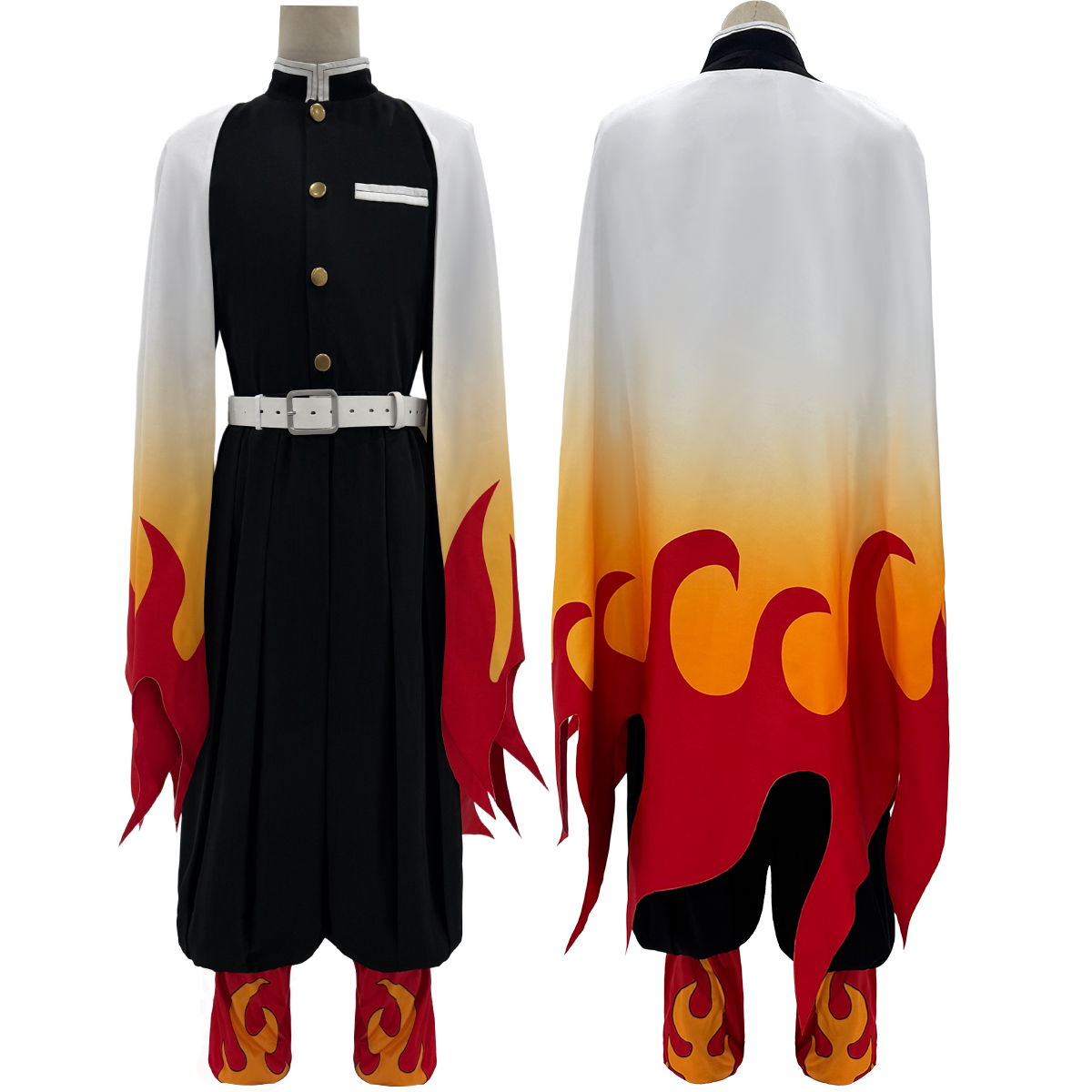 Demon Slayer Haori - HOLOUN аниме Rengoku Kyoujurou косплей костюм