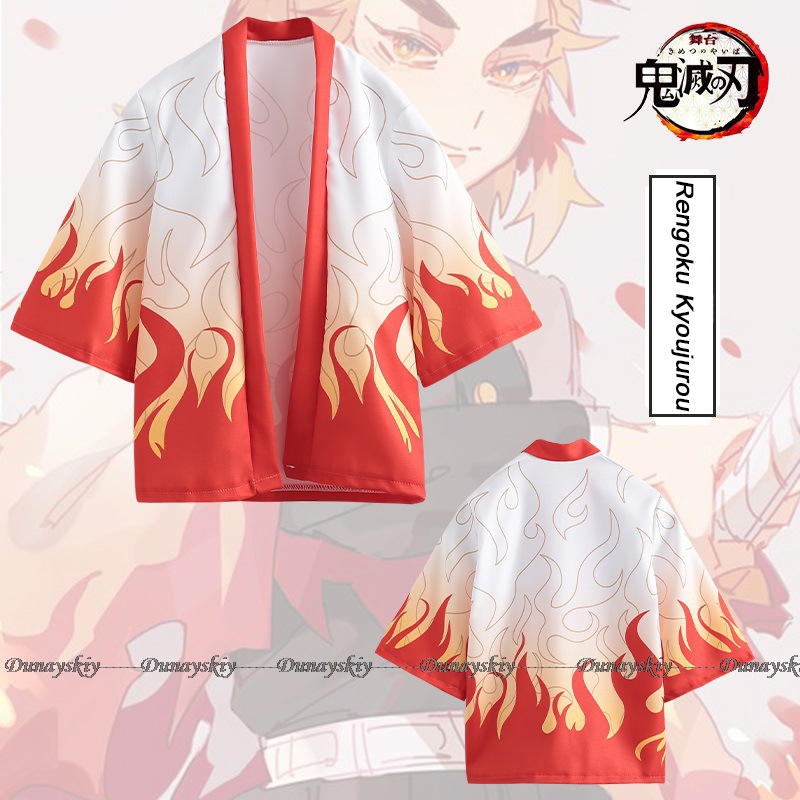 Аниме Косплей Костюм Плащ Kime – обзор и цена Demon Slayer Haori