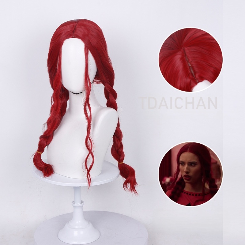 Красный парик для косплея в ст – обзор и цена Anime Cosplay Red Hair
