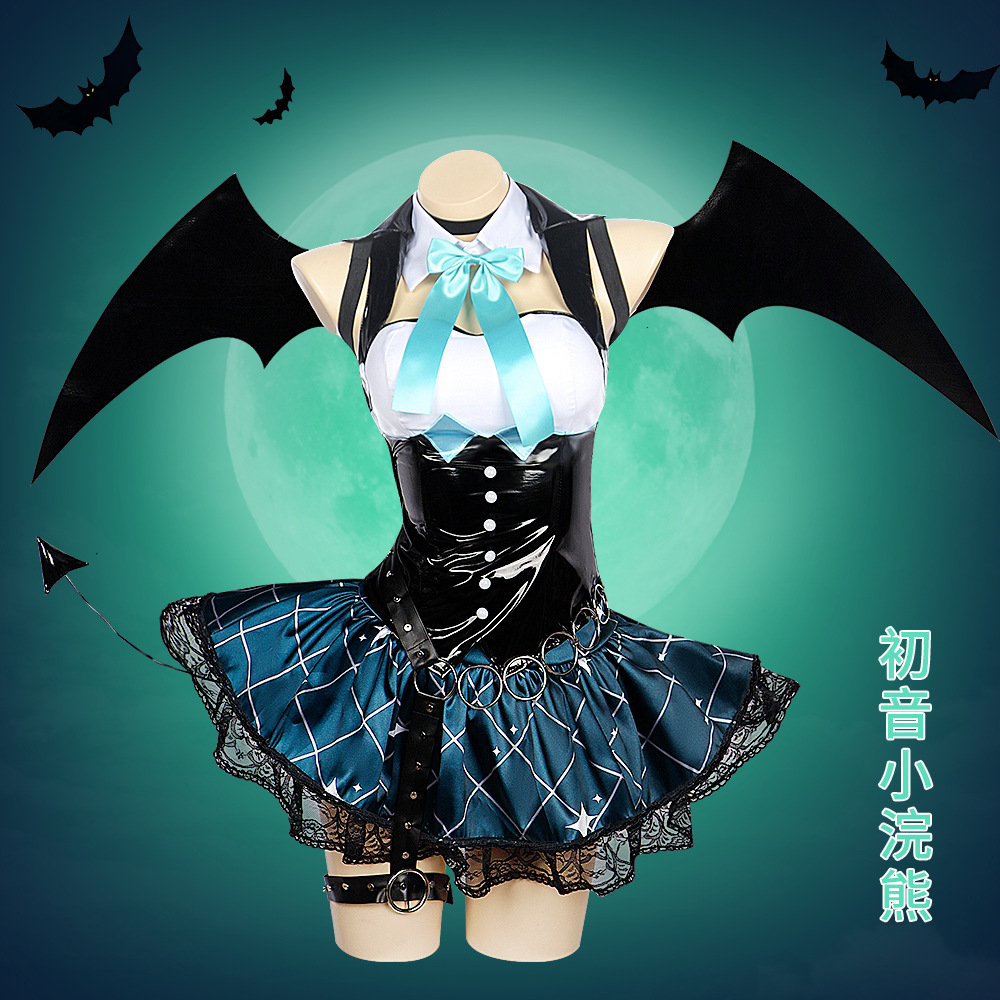 Костюм для косплея Demon Miku  – обзор и цена Anime Cosplay Miku
