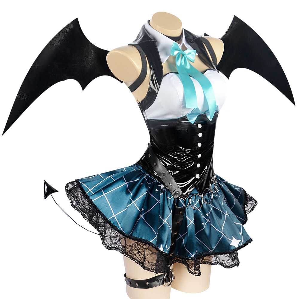 Костюм для косплея Demon Miku  – обзор и цена Anime Cosplay Miku