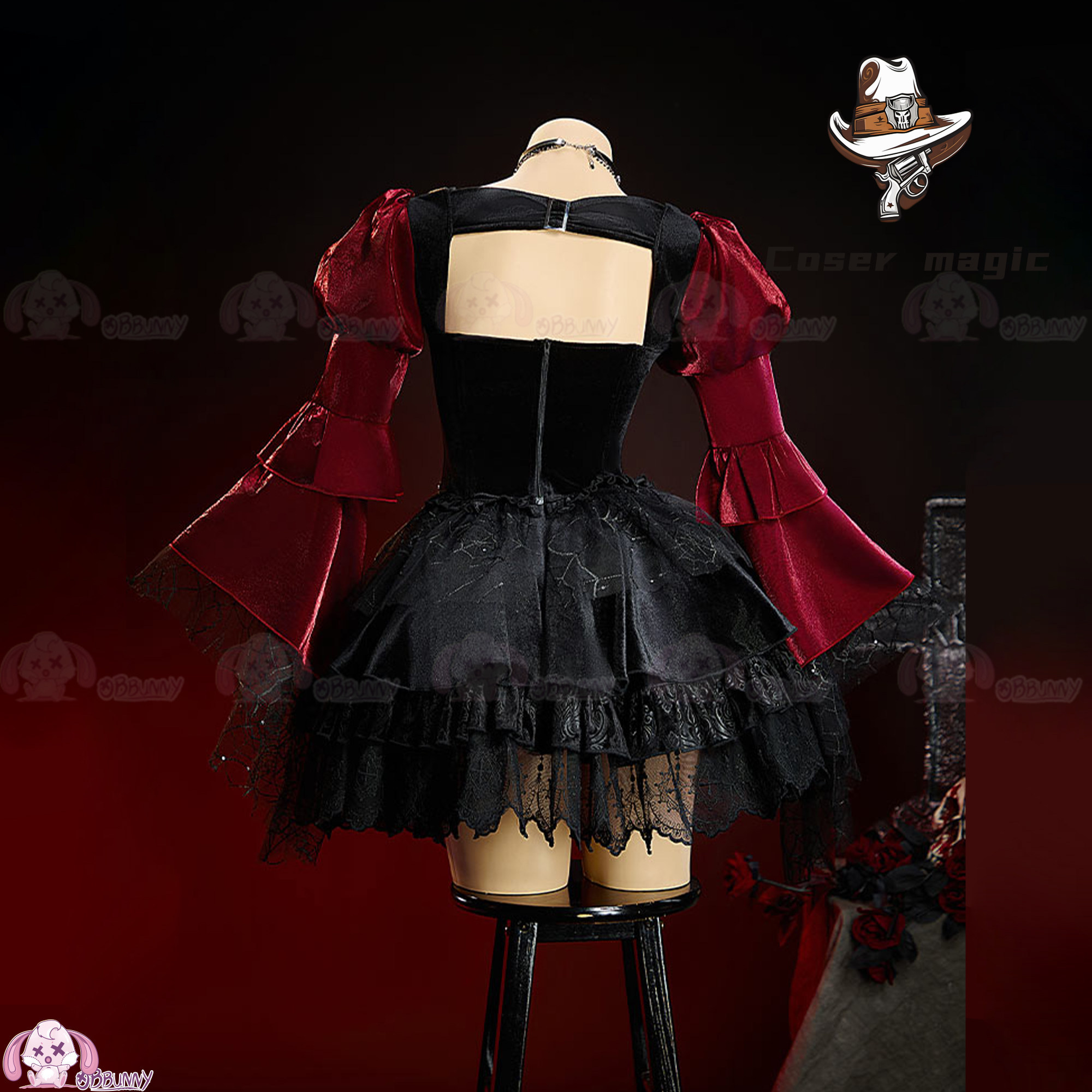 Оригинальное готическое платье – обзор и цена Anime Cosplay Girl