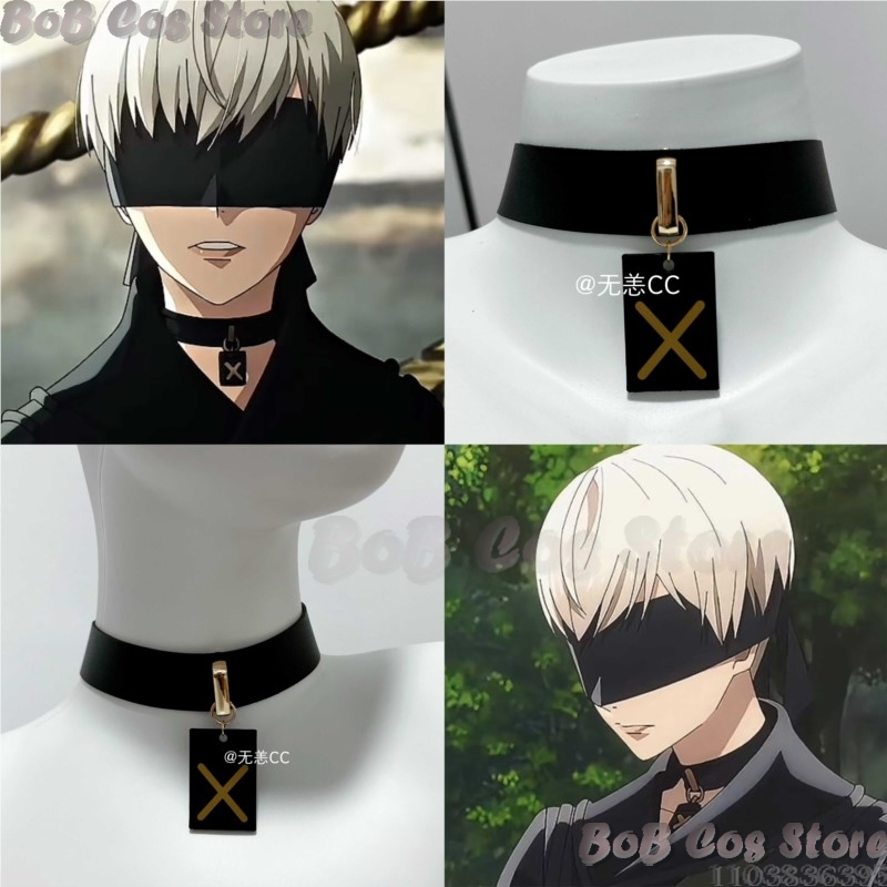 9S колье игра Nie косплей кост – обзор и цена Anime Cosplay Black Girl