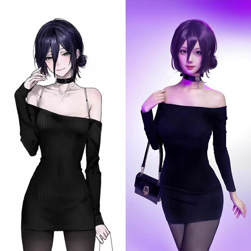Аниме бензопила человек Резе к – обзор и цена Anime Cosplay Black Girl