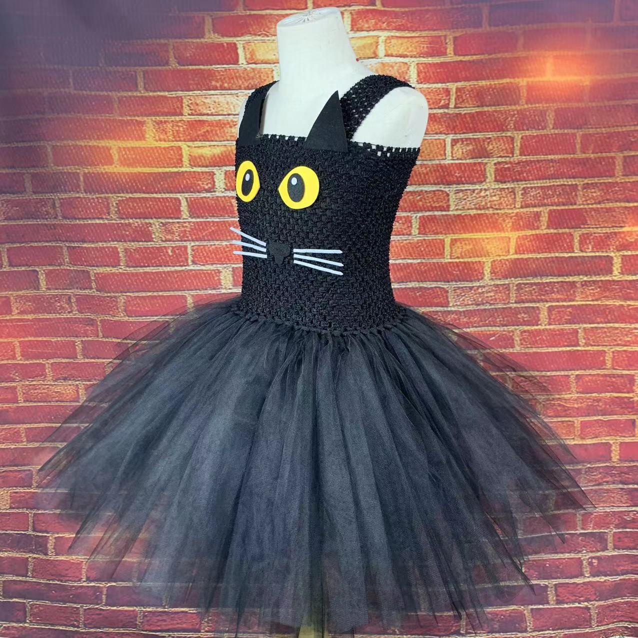 Платье-пачка с черной кошкой д – обзор и цена Anime Cosplay Black Girl