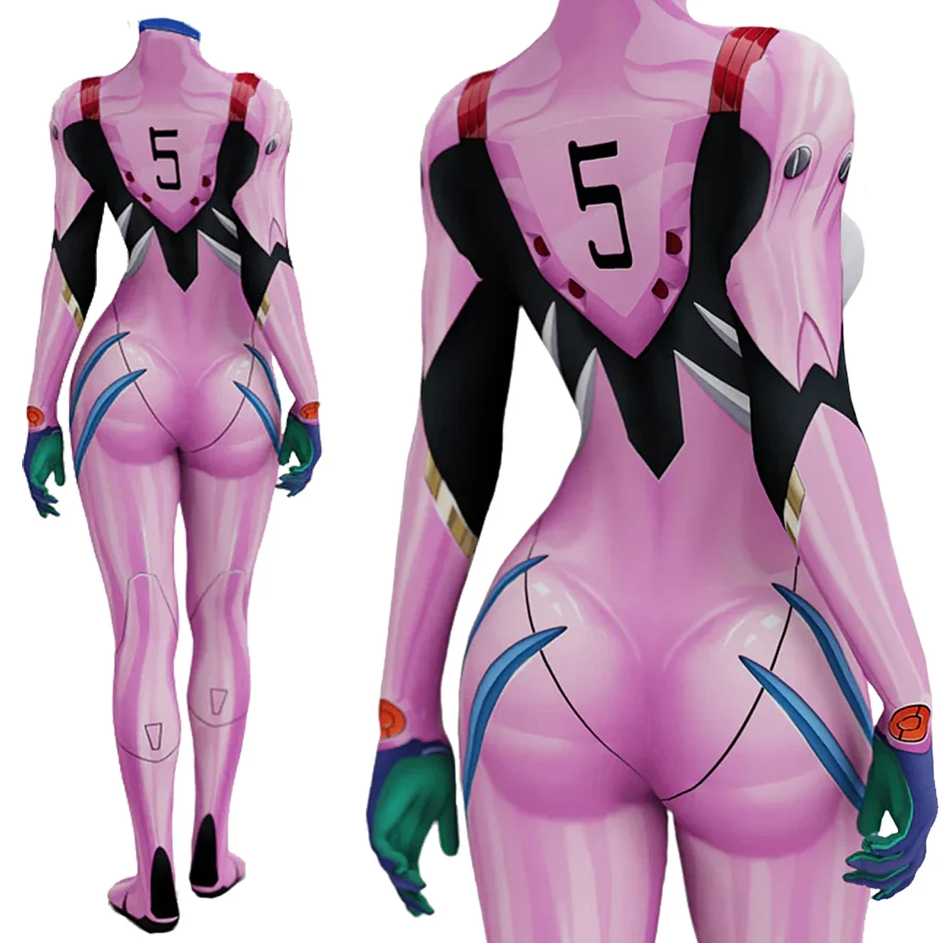 Аниме EVA 05 Макинми Косплей К – обзор и цена Anime Cosplay Girl