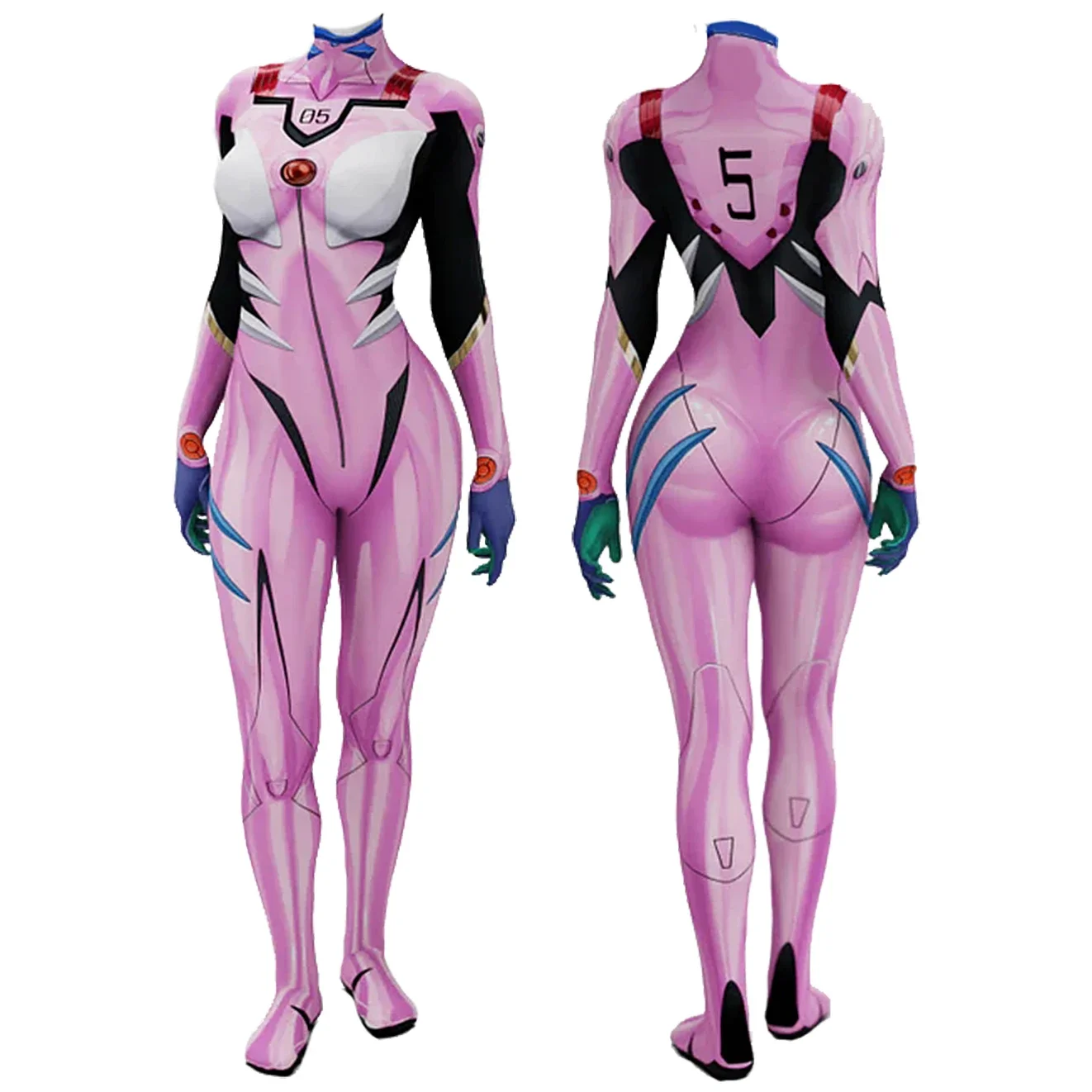 Аниме EVA 05 Макинми Косплей К – обзор и цена Anime Cosplay Girl