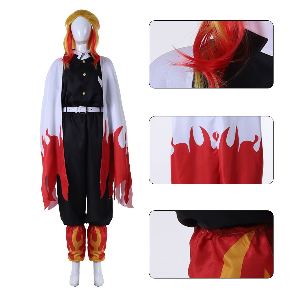 Flame Hashira, униформа для ко – обзор и цена Demon Slayer Haori