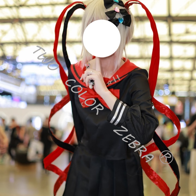 Костюм для косплея Needy Girl  – обзор и цена Anime Cosplay Black Girl