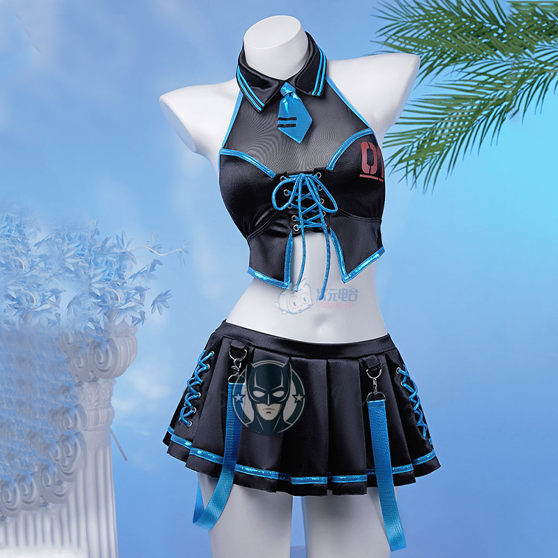 Аниме игра Miku Seaxy костюмы  – обзор и цена Anime Cosplay Miku