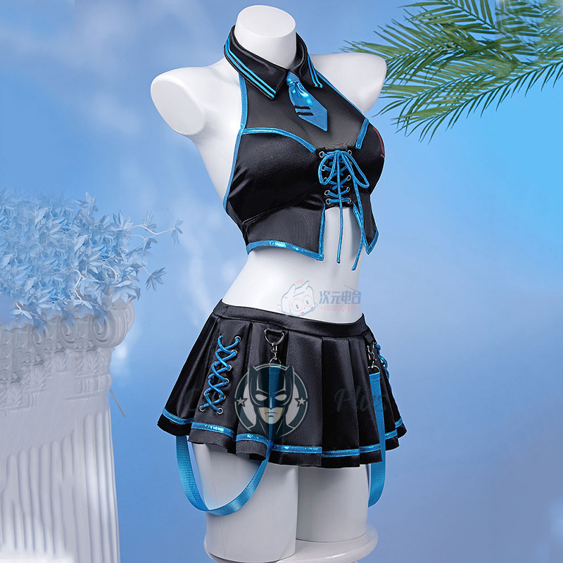 Аниме игра Miku Seaxy костюмы  – обзор и цена Anime Cosplay Miku