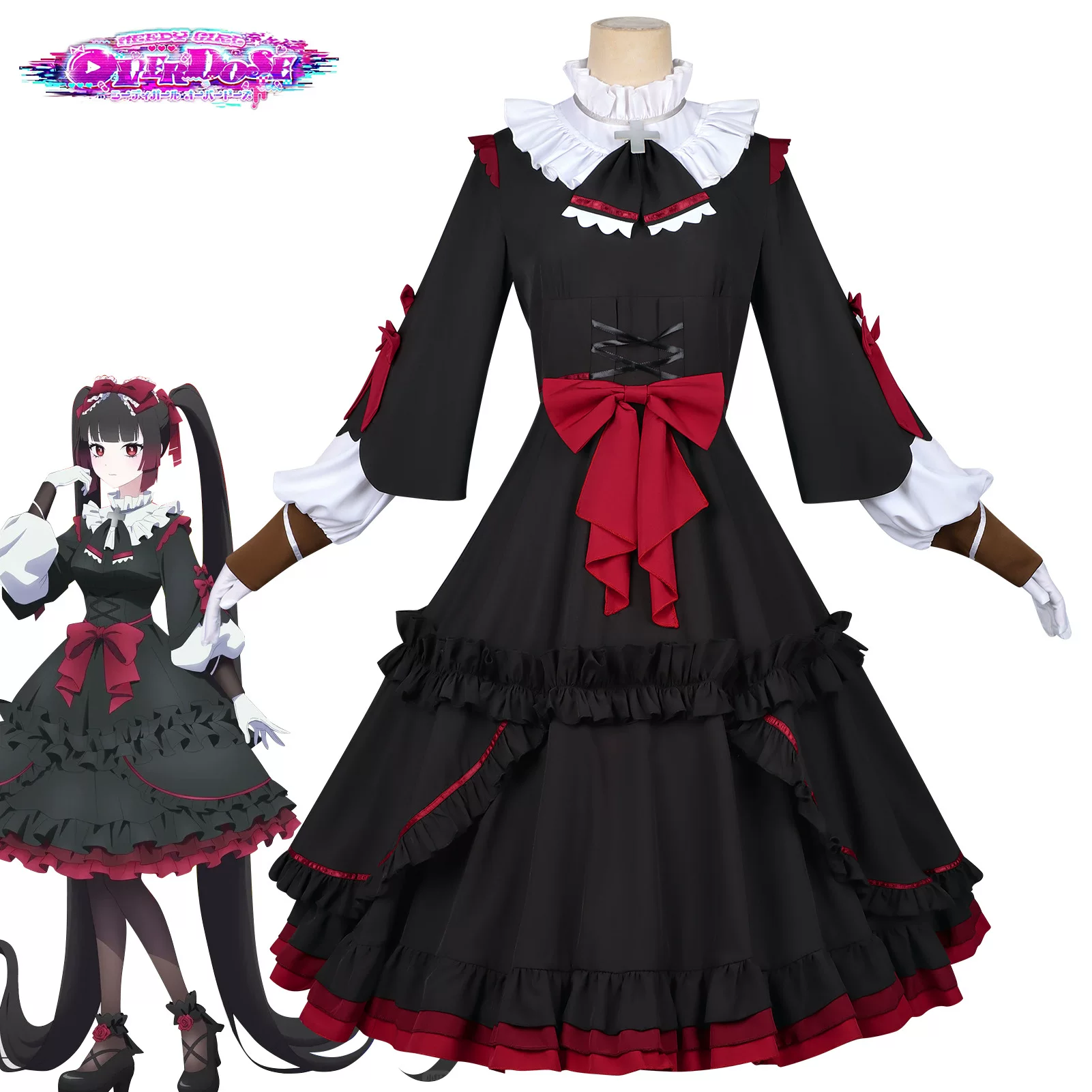 Костюм для косплея по аниме Ne – обзор и цена Anime Cosplay Black Girl