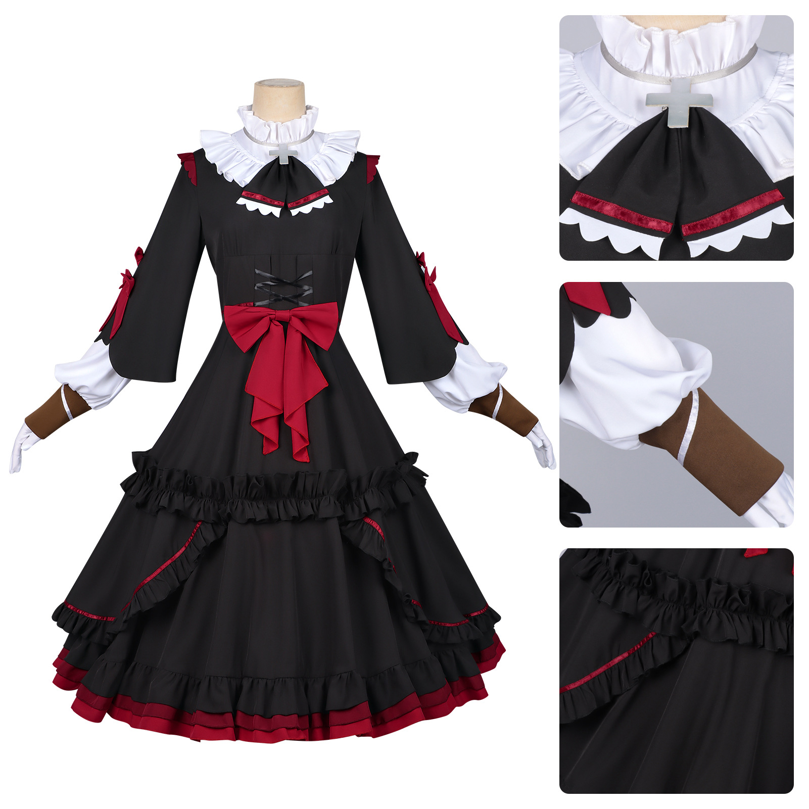 Костюм для косплея по аниме Ne – обзор и цена Anime Cosplay Black Girl