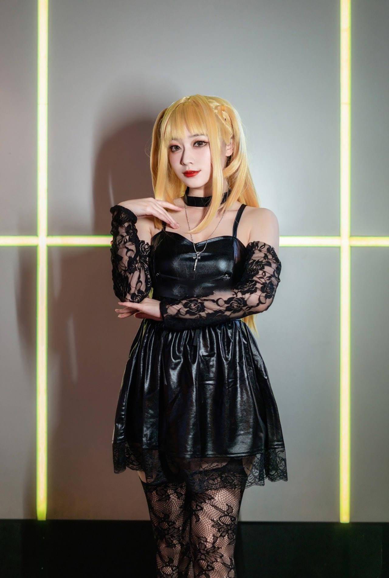 MisaMisa аниме косплей костюм  – обзор и цена Anime Cosplay Black Girl