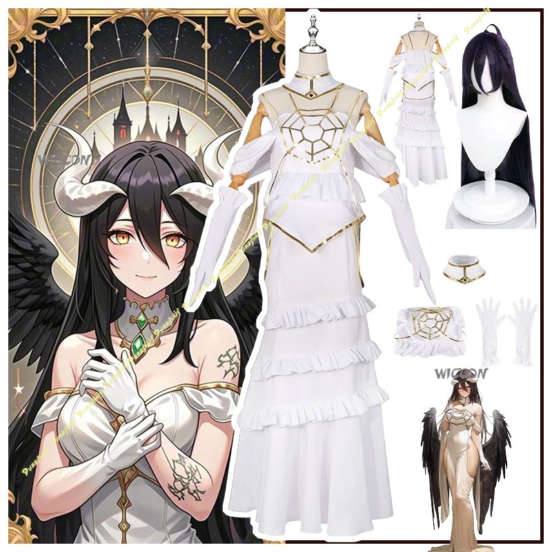 Костюмы для косплея, аниме, пл – обзор и цена Anime Cosplay Albedo